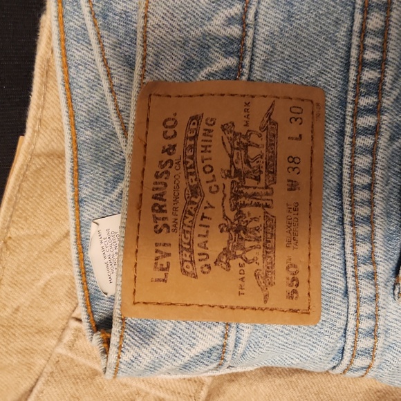 2 pairs Levis jeans 38x30 relaxed fit and tapered leg - Picture 1 of 5